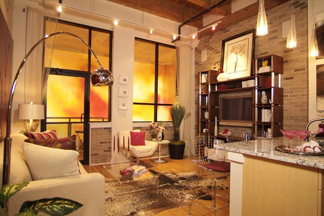 Loft style in the interior: examples and photos