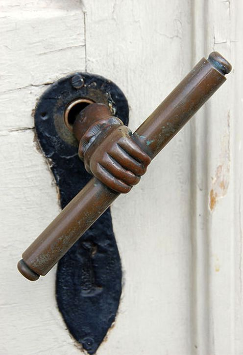 unusual door handles