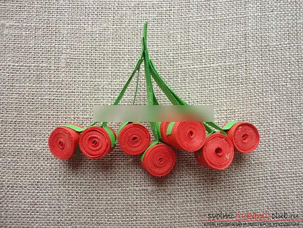 How to make quilling and appliqué for teacher's day? master class of quilling. Photo №7