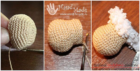 We knit a sheep with our own hands. Photo №4