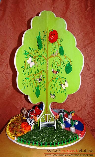 How to make a wonder-tree of the seasons. Picture №10