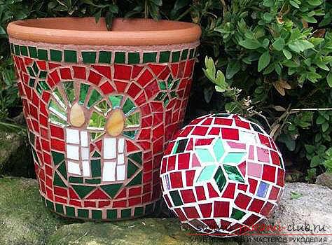 Recommendations for decorating flower pots with their own hands, different styles and techniques of decor .. Photo # 5