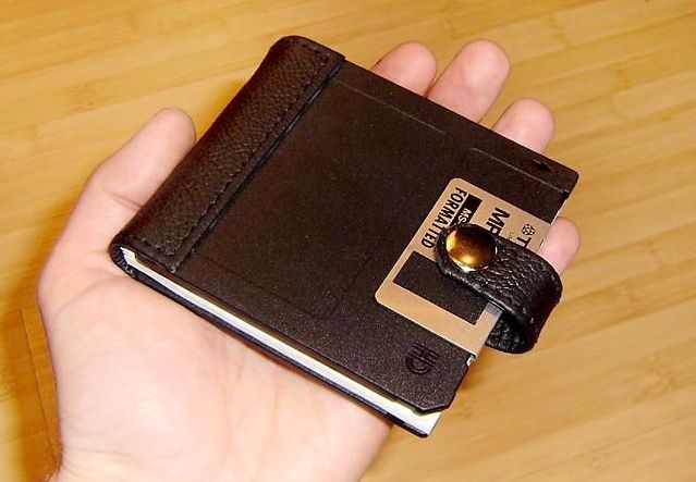 Notebook - articles from floppy disks