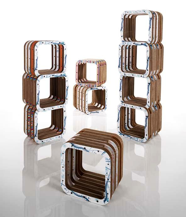 Modular shelving designer Giorgio Caporaso