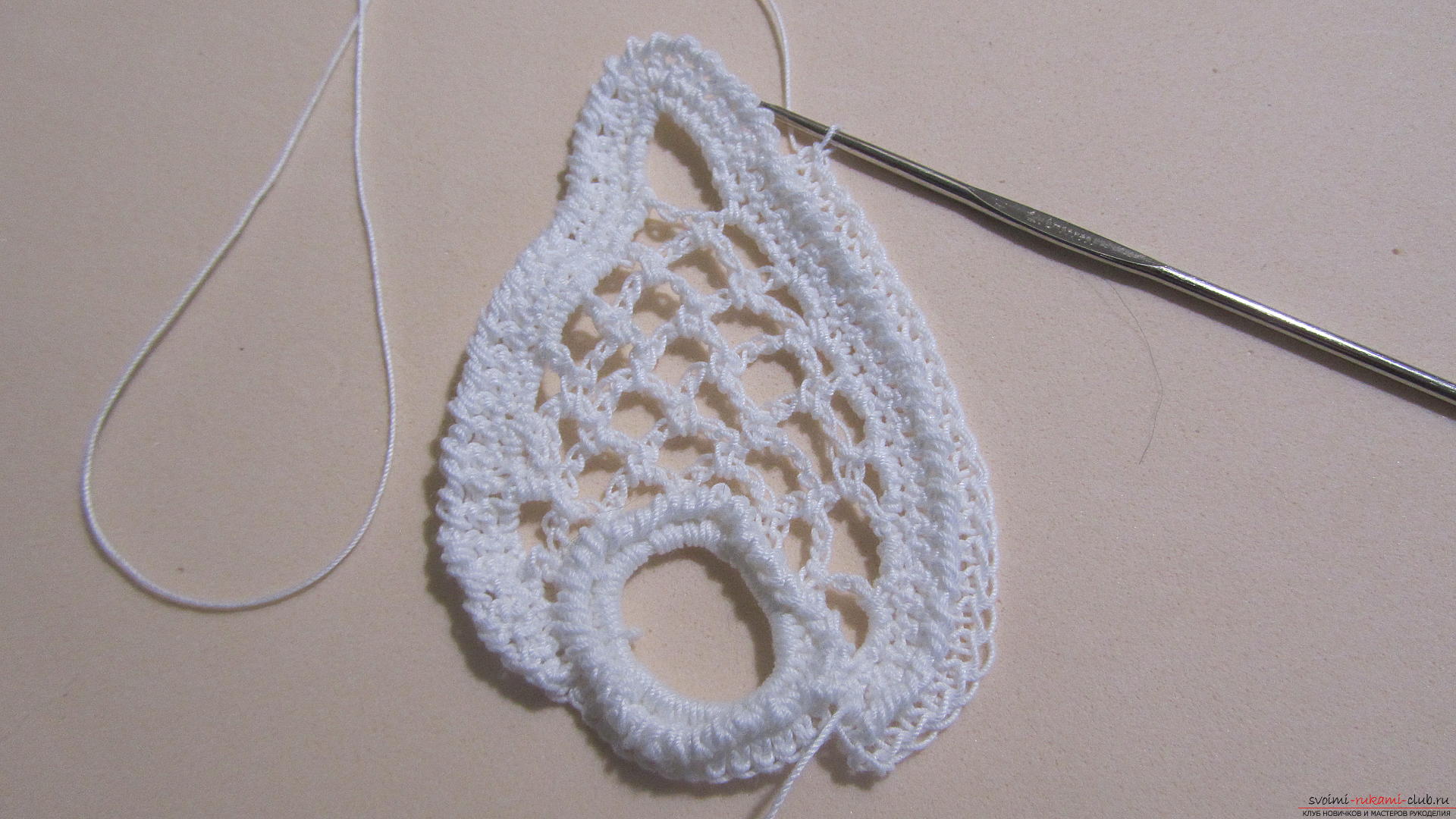 This master class will teach knitting Irish lace and tell about its application. Picture №33