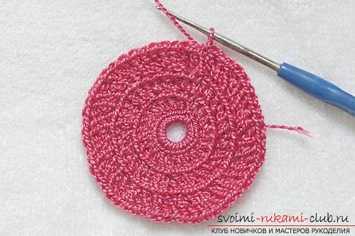 How to crochet flowers by crochet, tips and master classes with photos .. Photo # 22