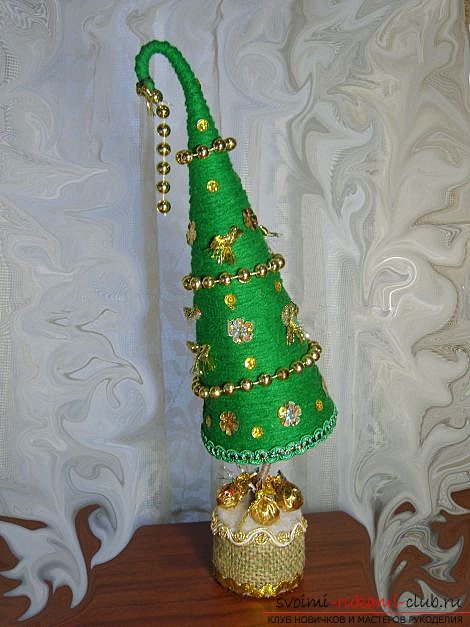 We make a tree for decorating the interior. Photo №1
