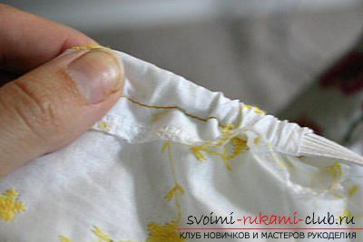Sewing a simple summer skirt. Photo №8