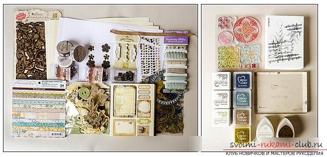 Scrapbooking books and covers for the wedding book with their own hands - a master class. Photo # 2