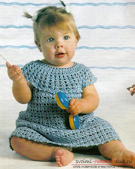 Sew a children's dress for the summer for babes and patterns, a lesson for improving the child's wardrobe .. Photo # 4