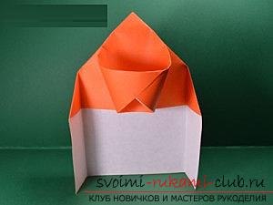 How to create crafts in the classic origami, creating a Christmas tree in the technique of modular origami .. Photo №46