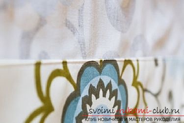 the process of creating classic curtains for the living room with their own hands. Photo №6