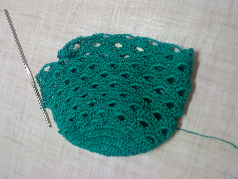 Crochet the cap for the newborn. Photo №6