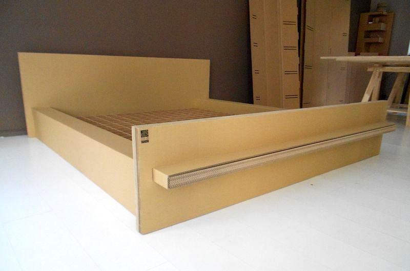 cardboard bed from SS Design