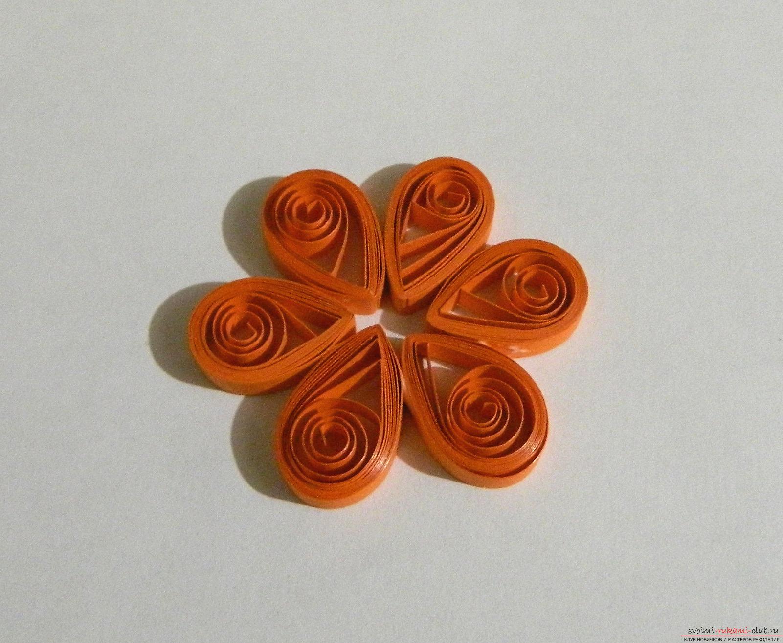 This master class will teach you how to make beautiful quilling cards with your own hands. Picture №11