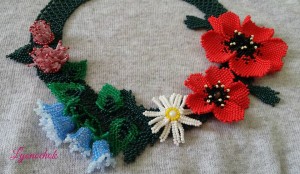 Necklace "Flower"