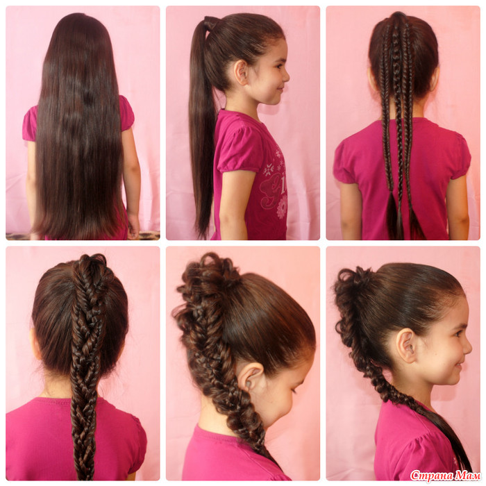 Christmas hairstyles for long hair. Photo №4