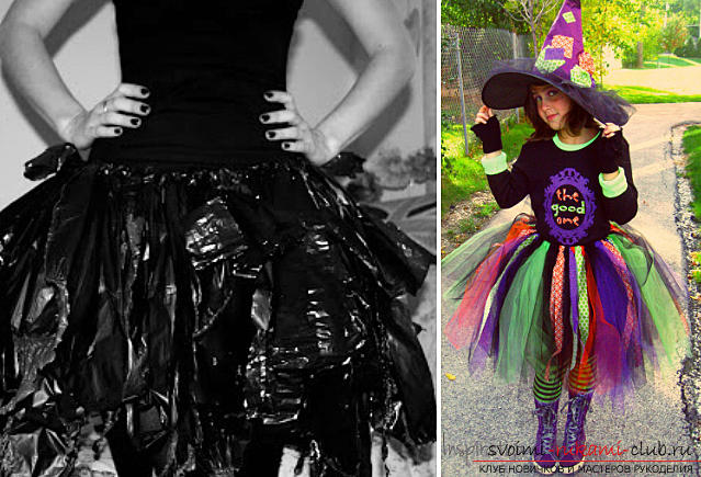 Various ideas for Halloween: how to make original accessories for a witch costume with your own hands .. Photo # 9