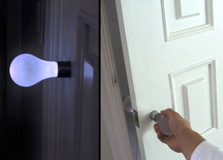 dørhåndtag - lampe
