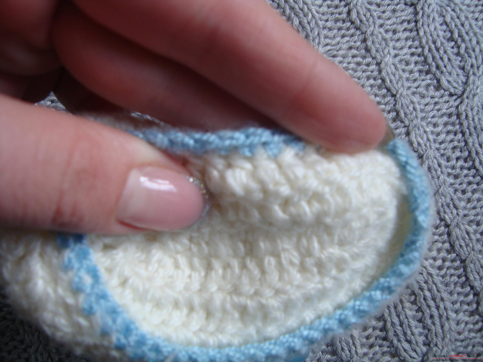 Photo to the guide on crocheting crochet 