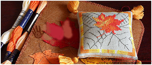 The original pillow-needle bed, embroidered with a cross. Photo №1
