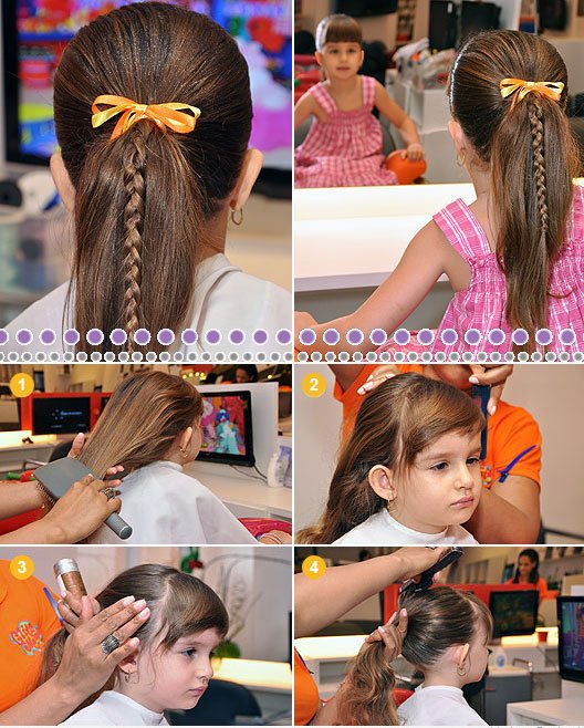 The most beautiful hairstyles for girls with their own hands. Photo # 2