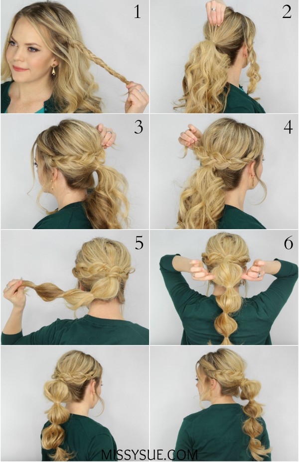 The most actual hairstyles for schoolgirls on the first of September. Photo №8