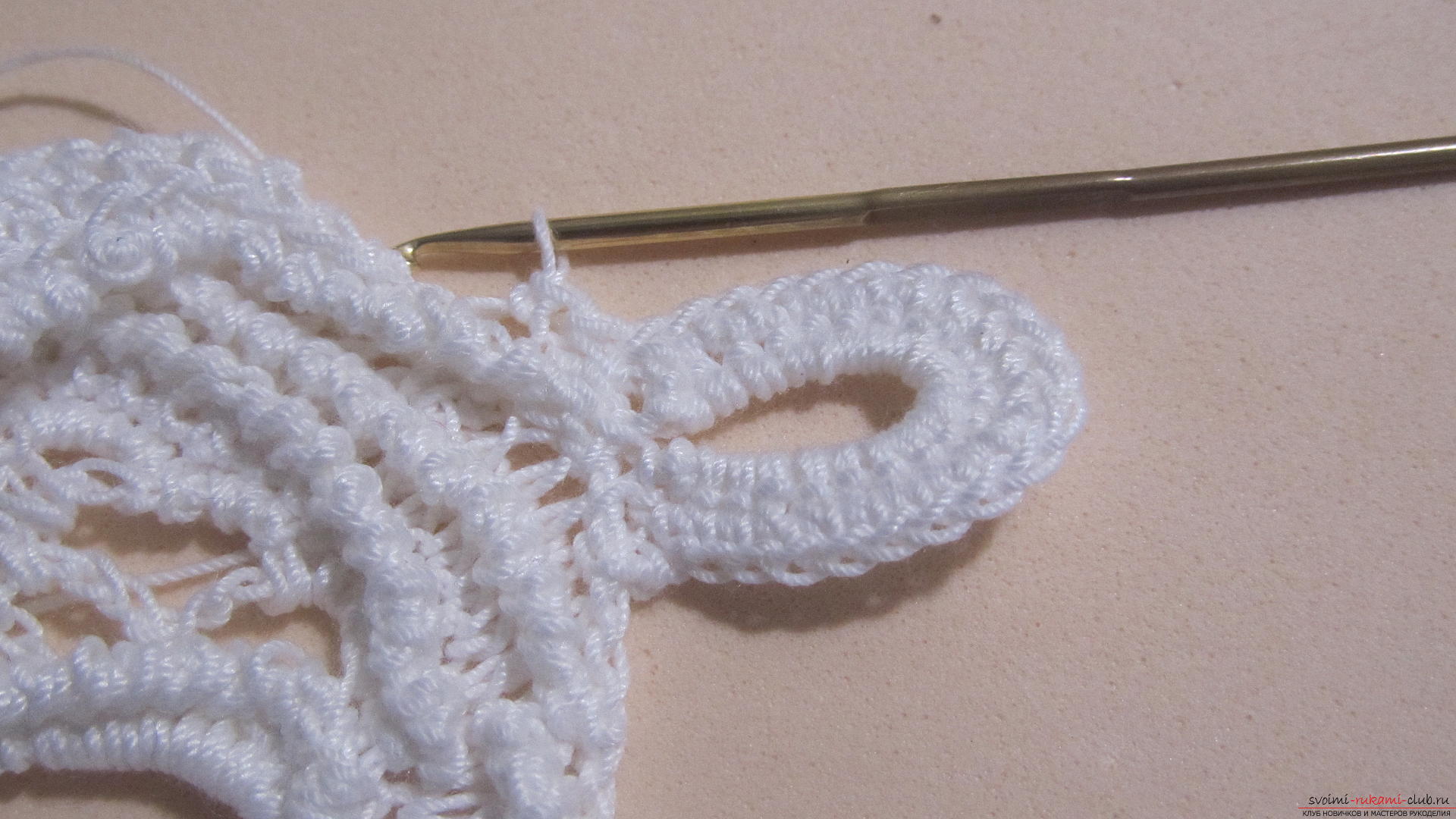 This master class will teach knitting Irish lace and tell about its application. Photo №58