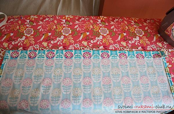 A simple variant of sewing a dress-pillow case for a girl. Picture №10