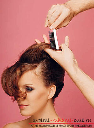 How to make an interesting wedding hairstyle for medium hair with your own hands. Photo number 16