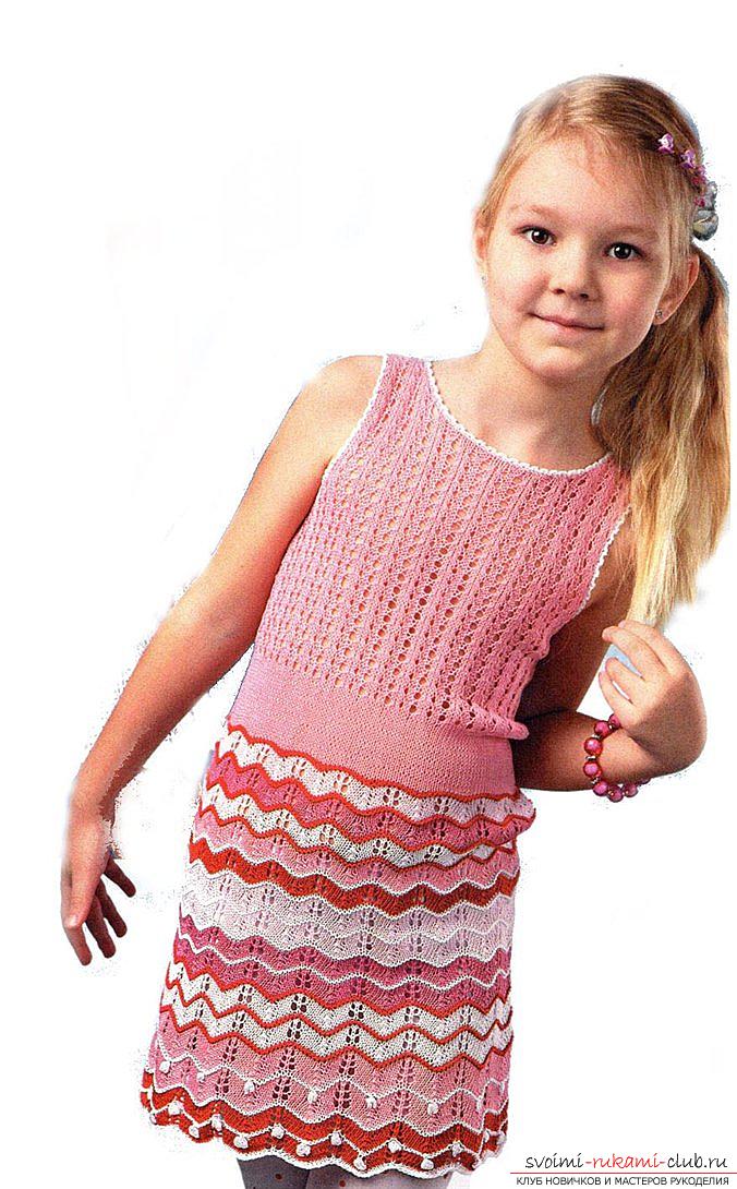 Pink dress with pockets for a girl 3 years old. Photo №6