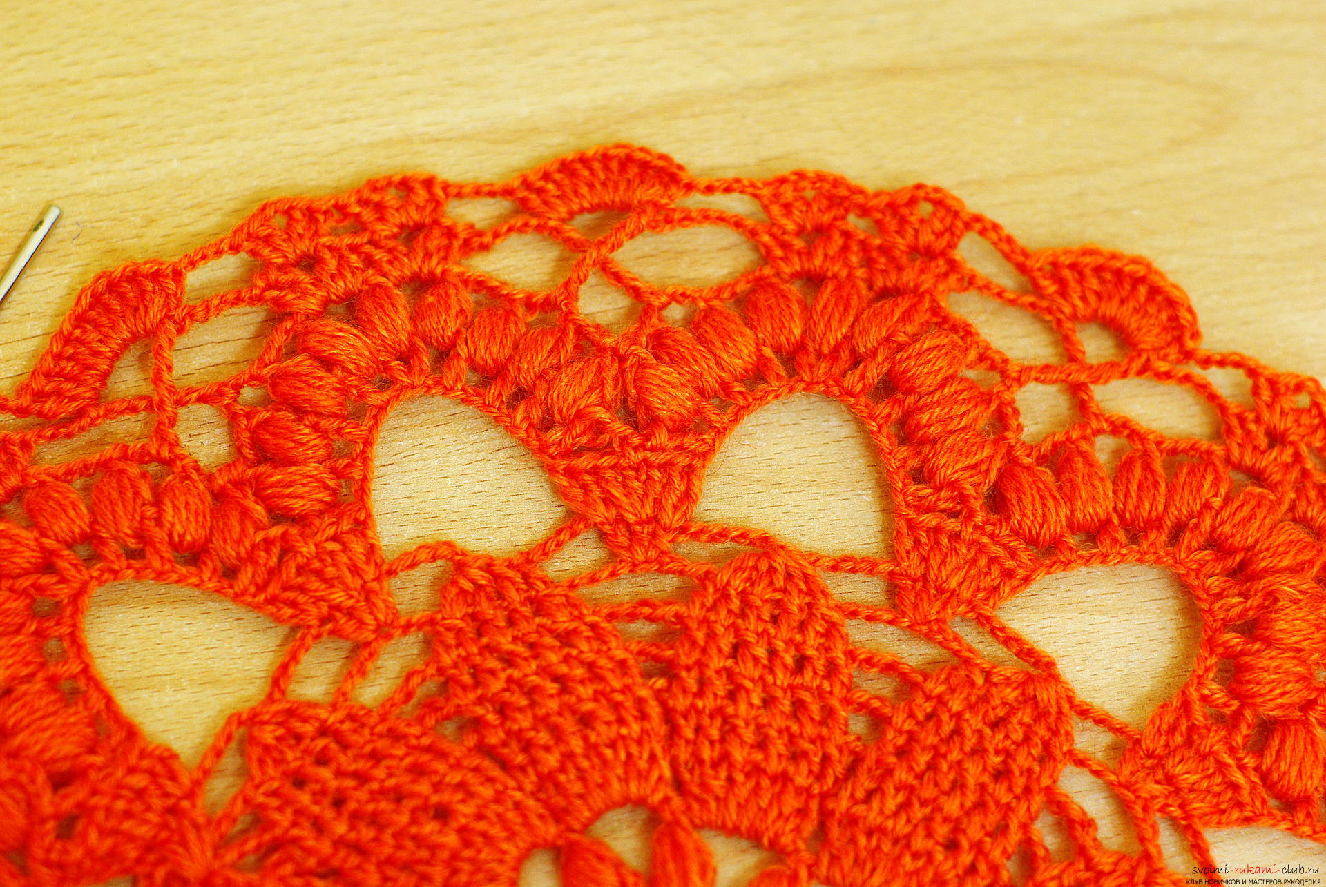 Photo to a lesson on crochet napkins. Photo number 12