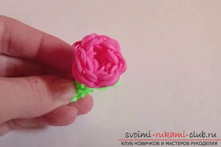 Как да плете красиви рози със собствените си ръце. Снимка №8