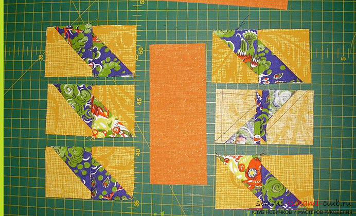 Sewing a pencil case using the Japanese patchwork technique. Photo №7