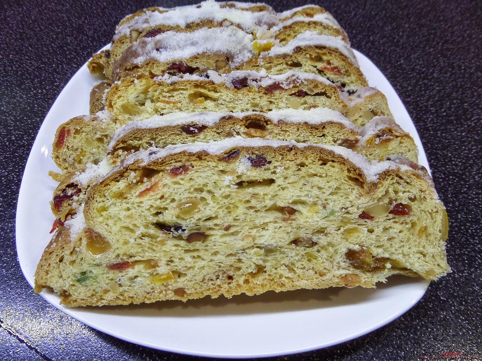 The recipe of the German Stollen with his own hands is a New Year's master class. Photo №1