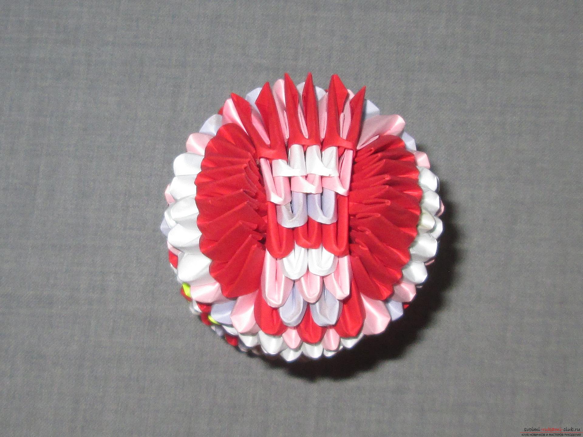 Ако искате да научите как да направите модулен оригами, погледнете нашия майсторски клас .. Снимка # 29