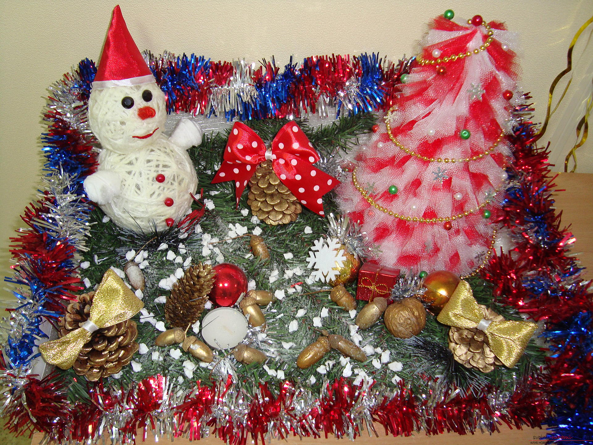 This master class is intended for those who want to learn how to make a New Year tree .. Photo №1