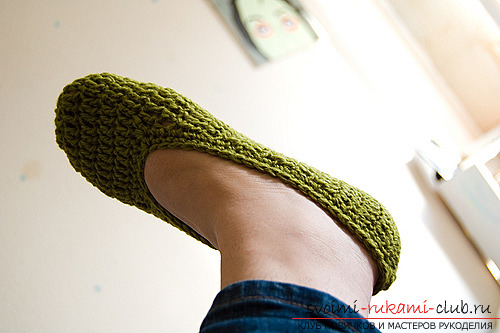 Warm and comfortable tracks, crocheted. Photo №6