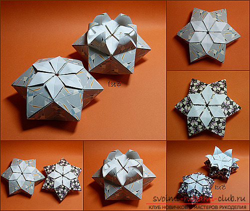 How to make a volumetric Pelleas Box using origami. The lesson is free .. Фото №2