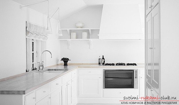 photo examples of interiors of kitchens in the Scandinavian style. Photo №8