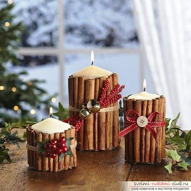 Creating New Year's handicrafts in the form of snowmen, handmade soaps, candlestick decor ideas, a master class to create a fireless bonfire. Photo №1