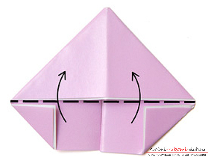 modular origami swan. Picture №10