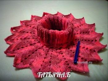 Crocheted crochet - work of Tatiana Belyaeva