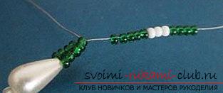 Christmas tree of beads - a toy gift and a scheme of weaving with our own hands. Photo №5