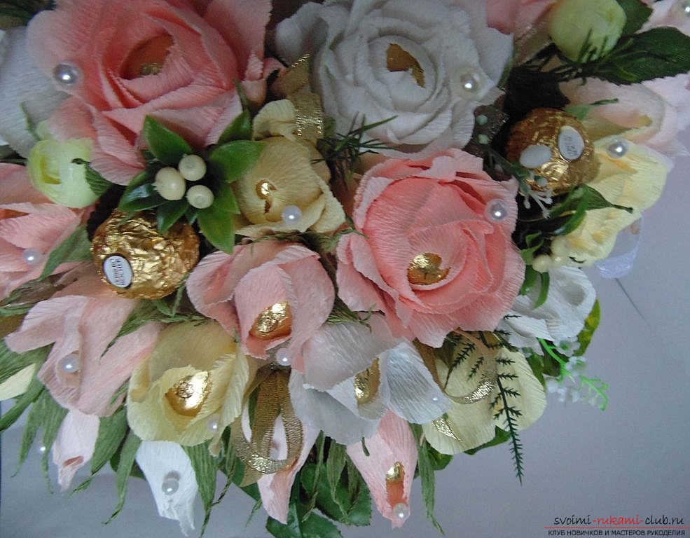 A beautiful bouquet of sweets. Picture №10