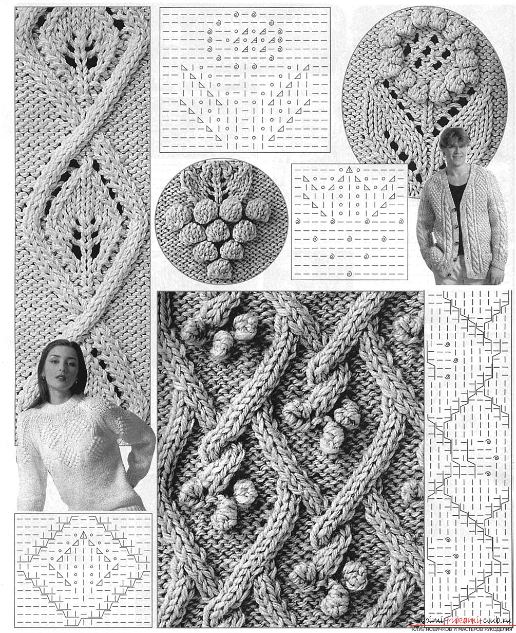 Knitting patterns for knitting. Photo # 2
