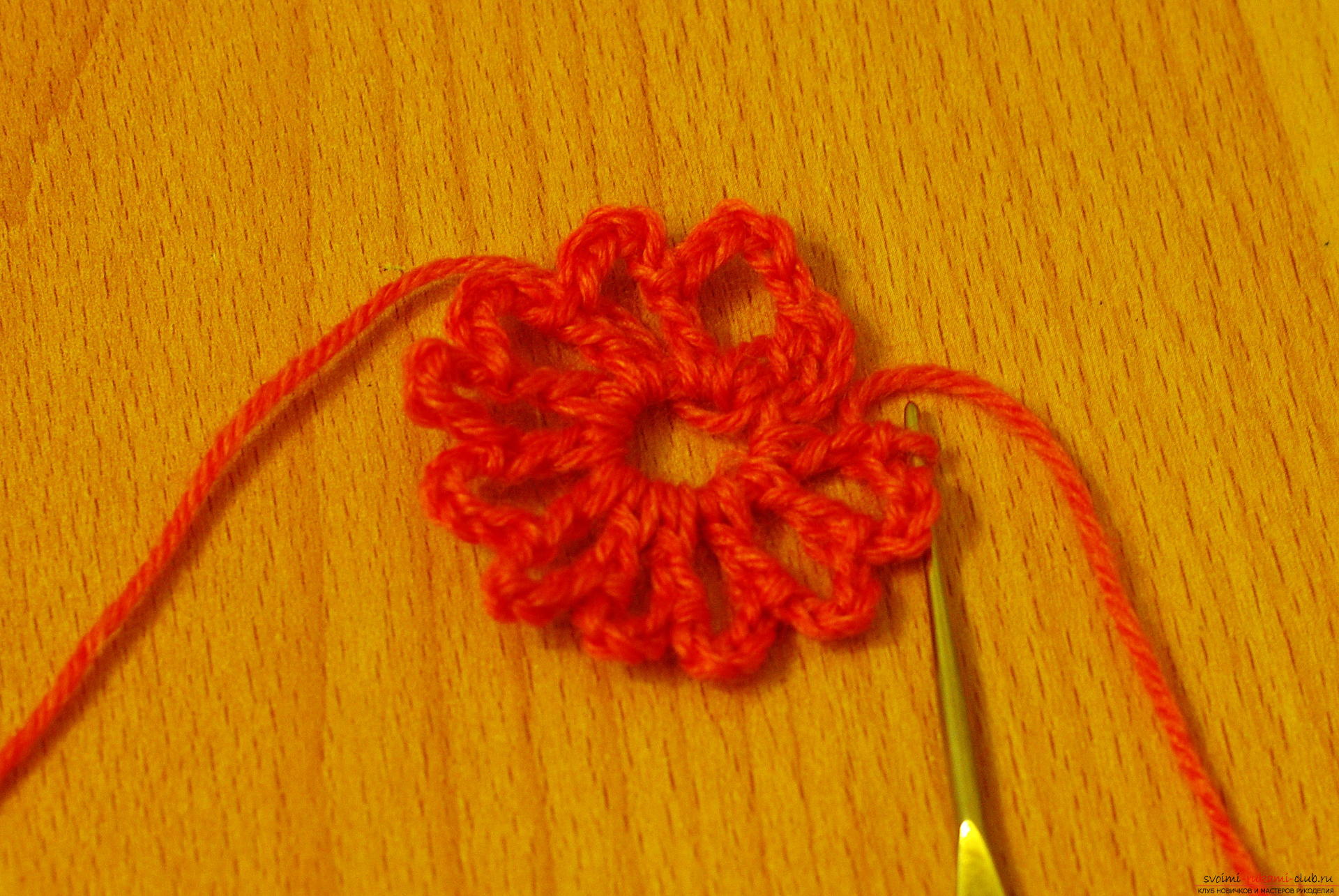 Photo to a lesson on crochet napkins. Photo # 2