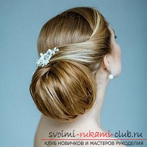 A lot of wedding hairstyles for 2016 with their own hands. Photo Number 9