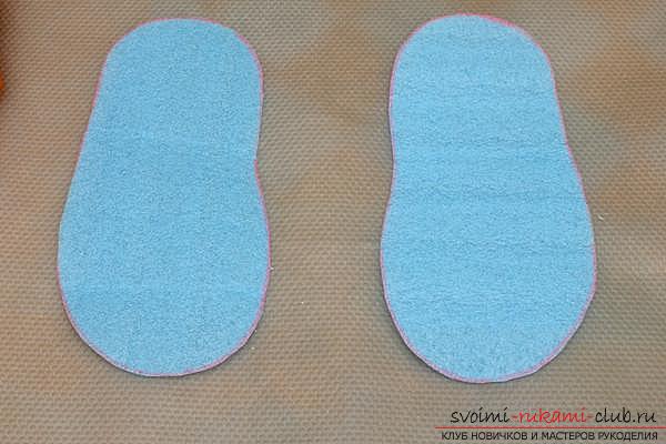 How to create your own comfortable slippers by felting. Photo # 2