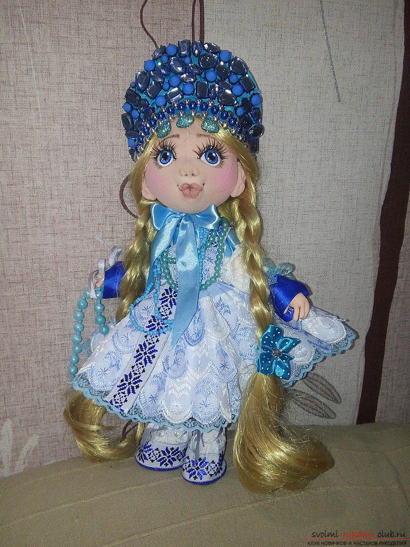 Textile doll. Photo №1